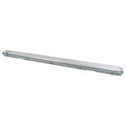 Set corp de iluminat ermetic + 2 x tub LED G13 18W 6500K alb rece 1800lm 120cm IP65 Eco Light