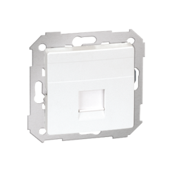 Capac priză 1x RJ45 alb Simon 82