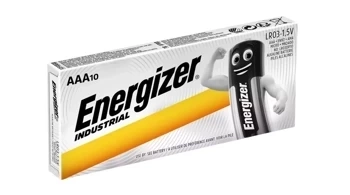Baterie alcalină AAA INDUSTRIAL PRO Energizer R3 LR03 1.5V (pachet de 10 buc)