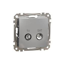 Priză TV/SAT terminală (4dB) argintiu IP20 SDD113471S Sedna Design Schneider electric