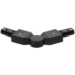 Conector pivotant pentru șină, MEVA PRO Flex Connector-B Black, negru EDO777530 Edo Solutions