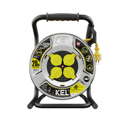 Linie grea; SCHUKO; SCHUKO; 4x2p+Z; IP44; 16A; H07RN-F; 3x2,5; 20m; GALBEN