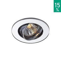 Luminary, spot de iluminat MR11 rotund, gri argintiu, max. 20 W Spotline