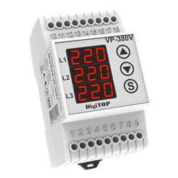 Releu de tensiune trifazat VP-380