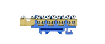 BLOC DE BORNE 8X16 MM2, 1X35 MM2 - ALBASTRU