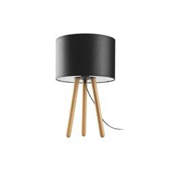 Lampă de noapte Tokyo 1X Fag/negru E27 TK Lighting