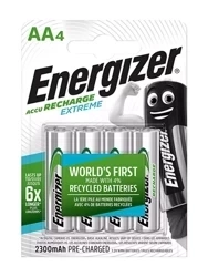 Baterii reîncărcabile AA EXTREME Energizer R6 HR6 2300mAh 1.2V Ni-MH (blister 4pcs)