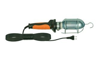 Corp de iluminat portabil pentru atelier PL-2 E27 negru portocaliu 5m D.3036G Pawbol