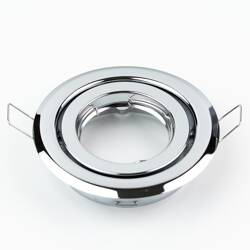 DAIRA Chrome IP20 plafonieră rotundă cromată cu spot încastrat EDO777300 Edo Solutions