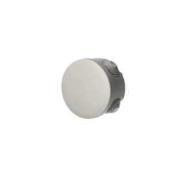 Doză de derivare etanșă aplicată cu presetupe, capac tip clic, 80x45mm, IP55, gri, EDO777769, EDO Technic