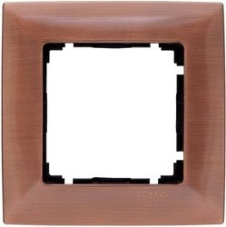 METAL Ramka pojedyncza miedź rustykalna Vena Metal KOS