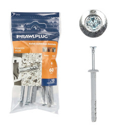 FX-K 6x60 mm diblu de montare rapidă în pungă de plastic 10 buc.