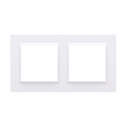 Ramă dublă albă Simon 10