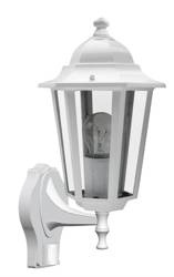 Lampă de perete pentru fațadă Velence E27 IP43 alb 8216 Rabalux