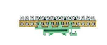 BANDĂ DE BORNE 15X16 MM2 - VERDE