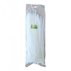 Legătură de cablu OK-76350W 7.6x350mm WHITE /100pcs / M20142 Eco Light