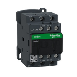 TeSys D contactor 3P 18A AC-3440V - aux 1NO+1NC - 230V 50Hz LC1D18P5 Schneider