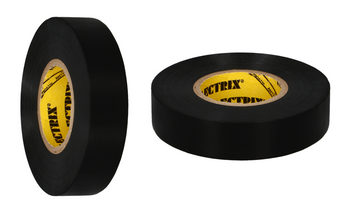 Bandă izolatoare electrică SuperFlex 19mm x 20m Anticor 202 negru