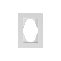 Ramă pentru priză dublă ABS albă, seria ViP ViPlast