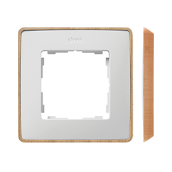 Ramă simplă Detail select-lemn alb / bază Lemn Simon 82 Detail