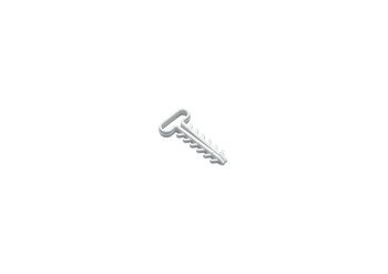 Suport de montaj pentru cablu plat alb USMP-5 Pawbol H.7316