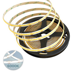 Bandă LED NASTRO COB 12W/m 480LED/m 6000K reglabilă IP22 12V DC 5m EDO777650 EDO Solutions