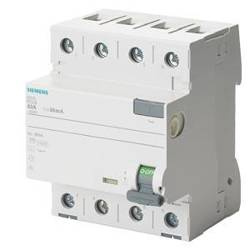 Întrerupător cu curent rezidual SENTRON 4P 40A 0,3A tip A 5SV3644-6 Siemens