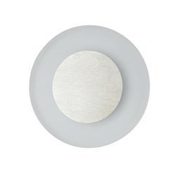 Corp de iluminat pentru scări OTI argintiu/alb LED O70 0.6W 14lm 4000K IP20 230V Milagro EKS6141