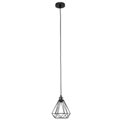 Lampă suspendată LOFT ALAMBRA LARGO E27 negru EDO777193 Edo Solutions