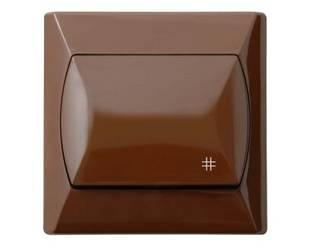 Întrerupător încrucișat maro Ospel Akcent lP-4A/24