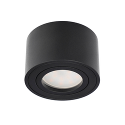 ZALDA OV Black IP20 Spot plafonieră cu spot, 220-240V, circular, negru EDO777450 Edo Solutions