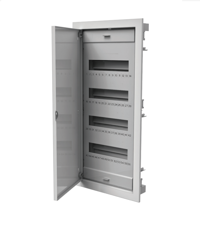 Tablou de distribuție modular 4x12 încastrat cu ușă metalică IP40 C.1548 Pawbol