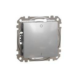 Întrerupător bipolar argintiu IP20 SDD113102 Sedna Design Schneider electric