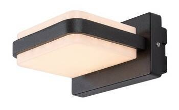Gendt 12W lampă de perete pentru exterior IP44 800lm 3000K LED negru Rabalux 77061
