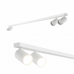 Plafonieră spot cu 4 puncte MALGA 4 LINE WHITE bară IP20 4xGU10 220–240 V albă EDO777875 EDO Solutions