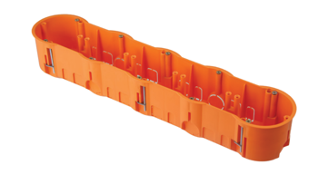 Cutie de montaj încastrată 5x60 adâncime cu șuruburi A.0048PG Pawbol