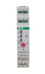 Contact de pierdere a fazei I 1P 10A prag reglabil 165-180V 1 modul CZF-311 F&F