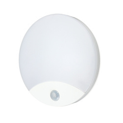 LED ORBIS corp de iluminat industrial ORBIS cu senzor 10W 4000K 1050lm IP44 alb rotund 02NSOSX10WNB Kobi