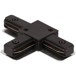 Conector pentru șină în T SEVA T Connector Black, negru EDO777420 Edo Solutions