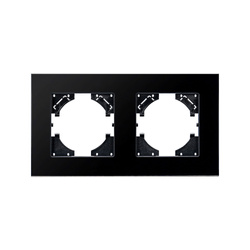 Ramă dublă sticlă neagră, seria ViP ViPlast