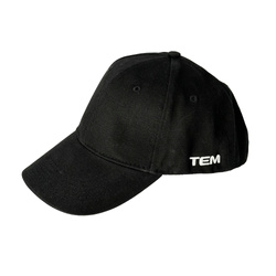 Șapcă de baseball TEM negru