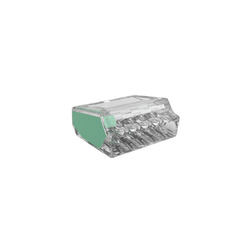 Conector de instalare pentru cabluri rigide 5x 0,5-2,5mm2 Verde EDO205 EDO Technic