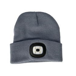 Capac de lucru cu lanternă LED gri Hager