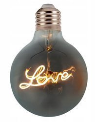 Bec LED 5W E27 Filament G125 Sticlă Amber 2200K 2700 V-TAC