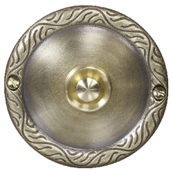 Buton clopot din alamă cu șină rotundă 1A/50V, PDM-231-MOS, ynsta Zamel