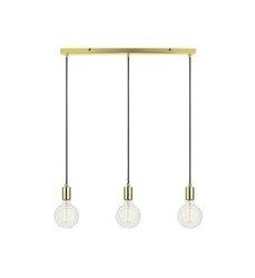 SKY 3L E27 Lampă cu pandantiv Straight Gold 106335 Markslojd
