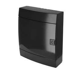 Tablou de distribuție HOROZ pentru fum negru cu 24 de module montat la suprafață