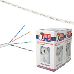 Cablu de rețea UTP pereche torsadată cat.5E | HOROZ