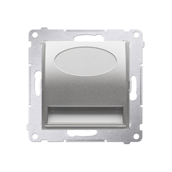 Corp de iluminat pentru scări Simon 54 Premium 230V argintiu DOS.01/43