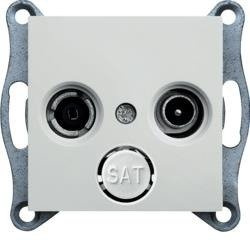Priză RTV standard-alb WL3010 HAGER